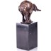 Elefánt - bronz szobor márványtalpon képe